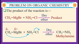 SEV NO – 89 What is the product of the reaction between Grignard reagent CH3MgBr and NH2Cl [upl. by Buckley]