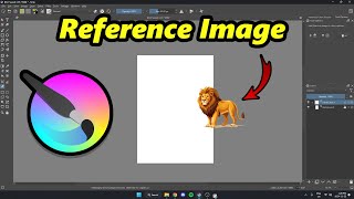 How To Add Reference Image In Krita [upl. by Jackson451]