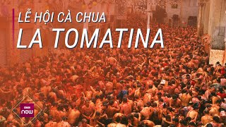 Lễ hội ném cà chua La Tomatina nổi tiếng ở Tây Ban Nha  VTC Now [upl. by Berard]