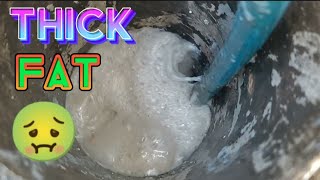 10 Minutes of Kitchen Drain Fat  Blocked Drain 57  Burswood Western Australia [upl. by Courtland287]