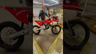 How much does a 80HP Stark Varg Electric Dirtbike weigh starkvarg [upl. by Eam]