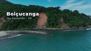 PRAIA DE BOIÇUCANGA 4K  São Sebastião  SP  BRASIL [upl. by Nitsid255]