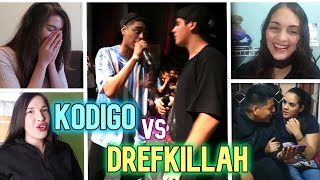 Kodigo vs Drefquilla  BDM 2015  Multireacciones [upl. by Ahsirk]