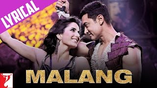 Lyrical  Malang  Song with Lyrics  DHOOM3  Aamir Khan  Katrina Kaif  Pritam  Sameer Anjaan [upl. by Perkins]