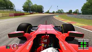 Assetto Corsa  F1 2017 Ferrari SF70H  Hotlap at Spa Setup in description [upl. by Karita]