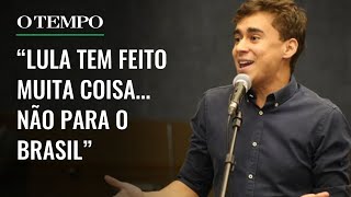 Nikolas Ferreira diz que Lula não cumpriu promessas e tem quotmedo de enfrentar o povoquot [upl. by Mlohsihc836]