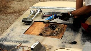 RV Roof Repair  part 3 [upl. by Nomzed]