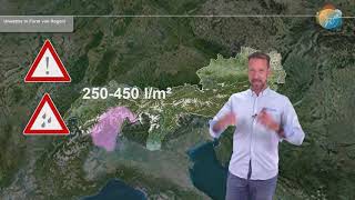 Aktuelle Wetter Unwetter amp Windvorhersage für 2 bis 6 Oktober Starkregen Föhn amp Sommerwerte [upl. by Yalhsa]