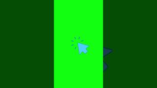 Green Screen Mouse Click Pointer Animation  Free Stock Footage for Editing [upl. by Ferguson50]