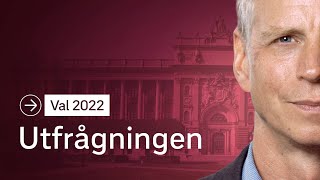 Val 2022 Utfrågningen – 8 Per Bolund MP SVT 20220904 [upl. by Cart]