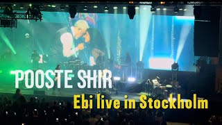 Ebis concert in Stockholm mars 2024 کنسرت ابی در استکهلم تور پوست شیر ابی پوستشیر stockholm [upl. by Randi]