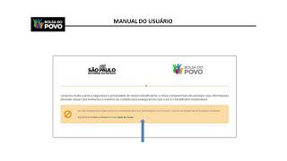 Tutorial para acessar o site Bolsa do Povo [upl. by Jonathan]