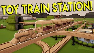 TOY TRAIN PASSENGER HAULING amp GRAND STATION  Tracks The Train Set Game Gameplay  Toy Train [upl. by Clair]