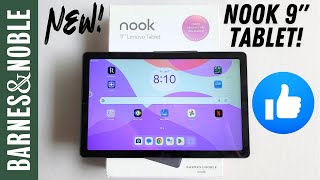 150 2024 Barnes amp Noble NOOK 9quot Lenovo Android Tablet Full Overview [upl. by Nelyahs261]