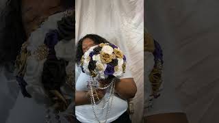 Glam and Pearls Bridal Bouquet [upl. by Sihon687]