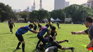 RUGBY VI PREMIER 10s RUGBY 2019 U17 ST JOHN INSTITUTION VS KOBOYS [upl. by Ennayelsel581]