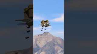 Iranian F15 jet Mig29 Drone Missiles Bombs on Israeli Military Weapons  Gta V [upl. by Mohn]