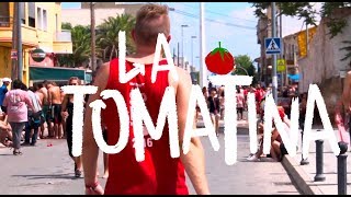 145 TONNES of Tomatoes Thrown During La Tomatina Festival 2019 [upl. by Eckart]