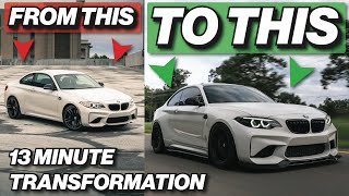 BUILDING THE BMW M2 IN 13 MINUTES [upl. by Tisman20]