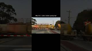 77  Daily Dose of Road Level Crossing train levelcrossing roadlevelmp4 [upl. by Lorianna]