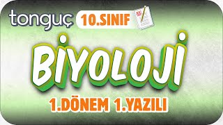 10Sınıf Biyoloji 1Dönem 1Yazılıya Hazırlık 📑 2024 [upl. by Hacceber]