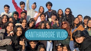 RANTHAMBORE VLOG  TRAVEL VLOG  SCHOOL TRIP  Disha Agarwwal [upl. by Ylenaj]