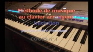 Cours n° 1 Méthode de musique au clavier synthé piano arrangeur Initiation débutant [upl. by Heriberto297]