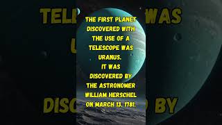 What was the first planet discovered with a telescope [upl. by Roberta620]