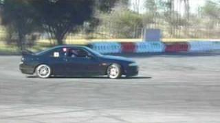 Noddys Black R33 Skyline Drifting and LS1 Commodore police car [upl. by Sauder]