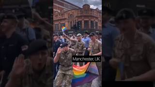 Manchester Pride March participated by UK Army Personals [upl. by Iaw644]