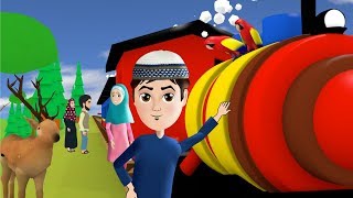 allah ka zikr kaise kare Abdul Bari toy train journey and Zikrullah on beutiful scenes Urdu [upl. by Regnig961]