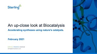 Biocatalysis webinar [upl. by Bernardo]