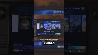 AntiGlare screen protector for Steam Deck steamdeck gaming [upl. by Eatnoid]