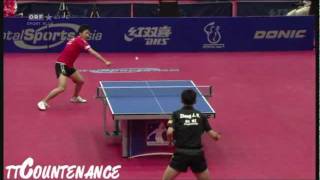 Austrian Open Zhang JikeJun Mizutani [upl. by Effie582]