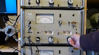 Siemens D2006  Using a precision lever meter as Ham bands receiver [upl. by Scholem]