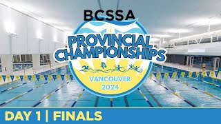 BCSSA Provincial Championships  Vancouver 2024 🏊 DAY 1  Finals August 16 2024 [upl. by Ierdna450]