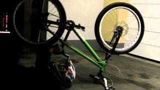 Awesome Stunt riding on a bicycle [upl. by Esertak]