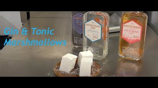 Gin amp Tonic Marshmallows with Dockyard Gin [upl. by Petrick166]