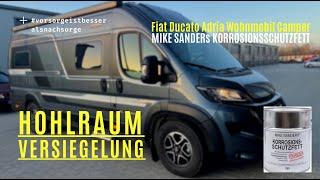 Hohlraumversiegelung Wie wird’s gemacht Tutorial Mike Sanders Korrosionsschutz Fiat Ducato Vanlife [upl. by Dafna]