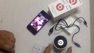 Review of Mini Bluetooth Speaker beats by drdre Monster [upl. by Gulgee]