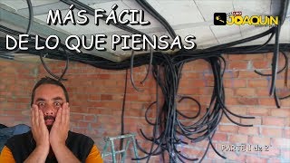 INSTALACIÓN ELÉCTRICA DE UNA CASA PASO A PASO [upl. by Riatsala75]