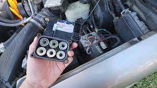 DIY 2003 GMC Sonoma ABSBrake Light Fix  Code C0265  Replace ABS Module [upl. by Nevak]