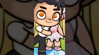 JAX IS JEALOUS 😱💔WHEN THE BALLET BOY HOLDS NINA’S WAIST 😮💔 avatarworld tocaboca shorts [upl. by Illil]