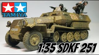 Tamiya 135 Hanomag half track SdKfz 2511 Review [upl. by Ys80]