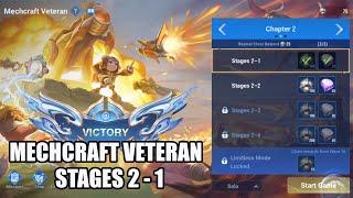 Mechchraft Veteran Stage 21 Walkthrough  Honor of Kings [upl. by Horatia]