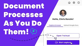 Trainual Capture  Fastest Way to Document Processes in SECONDS [upl. by Fassold]