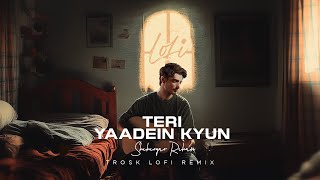 Sheheryar Rehan  Teri Yaadein Kyun  Trosk Lofi Remix  Lyric Visualizer [upl. by Treva]