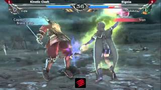 Evo 2013 Soul Cailbur V Grand Finals Signia Yoshimitsu vs Kinetic Clash Viola [upl. by Bilicki]