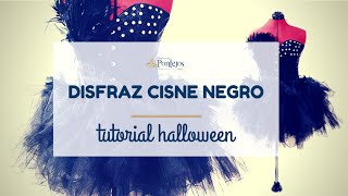 Tutorial DIY Disfraz El cisne negro  Especial Halloween [upl. by Schertz]