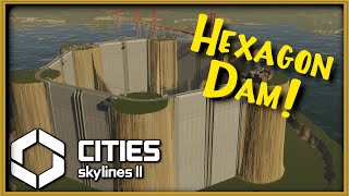 Can a Hexagonal Dam Power Hexagon City Cities Skylines 2s Big Challenge [upl. by Nicolina]